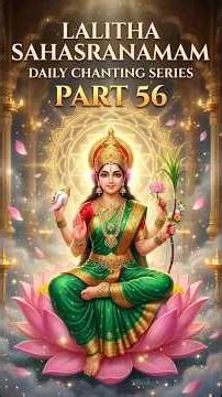 Daily Lalitha Sahasranamam Chanting | Part 56 🙏