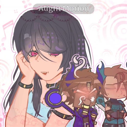 first time animating alight motion is so laggy 🥹 #gachaclub #gacha #myinnerdemons #animation