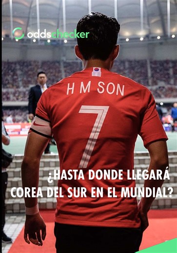 🇰🇷 Corea del Sur y una generación que tiene cuentas por saldar. 🐯 Podrá el equipo liderado por Son Heung-min brillar en 2026. Los expertos los tienen con cuota de 1.42 para avanzar a la siguiente ronda. #tujugadaempiezaconnosotros #oddschecker