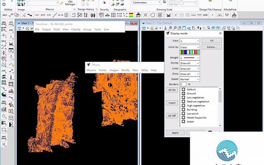 terrasolid点云分类及生成dem简单流程