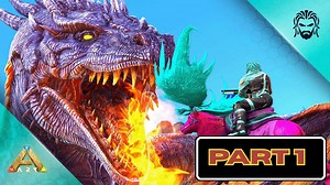 We Fought the Dragon Boss with Megaloceros... - ARK Caballus [E81] Part 1