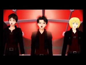 【進撃のMMD】兵士長と威風堂々