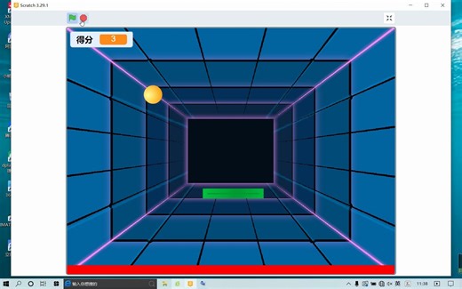 scratch编程10.乒乓球游戏