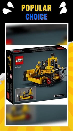 LEGO Technic Heavy-Duty Bulldozer Building Set, Kids� Construction Toy, Vehicle Gift for Boys and...