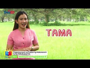 Grade 6 ESP Q1 Ep2: Pagsang-ayon sa Pasiya ng Nakararami kung Nakabubuti Ito