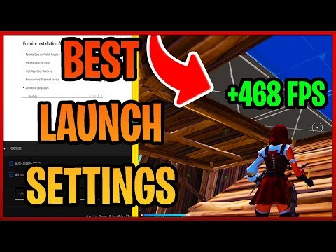 Best Fortnite Launch Settings for High FPS & Low Ping (Ultimate 2025 Guide)