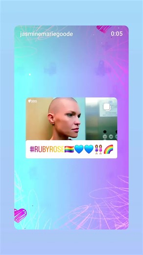 @Ruby Rose 💙💙💜💞💞🌈 | ruby rose