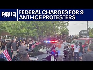 Federal agents arrest 9 for Spokane anti-ICE protest | FOX 13 Seattle