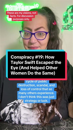 At Taylor Swift’s level of fame it is unusual that she has never been fully pulled into what many call the eye the cycle of public scandal control and career destruction that so many others experience. In this video I share my perspective on how Taylor avoided ever being connected to it. I do not believe it was just strategy or luck. I feel she had a saving grace early on a woman already inside the system who quietly warned her and gave her specific guidance on what to share what never to react 