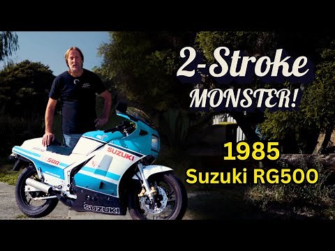 1985 Suzuki RG500 – The Legendary 2-Stroke Beast That Dominated the Track!