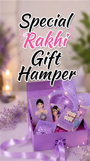 🎁 Special Rakhi Gift Hamper 💜 | Premium Jewellery Gift for Sister | Asterials