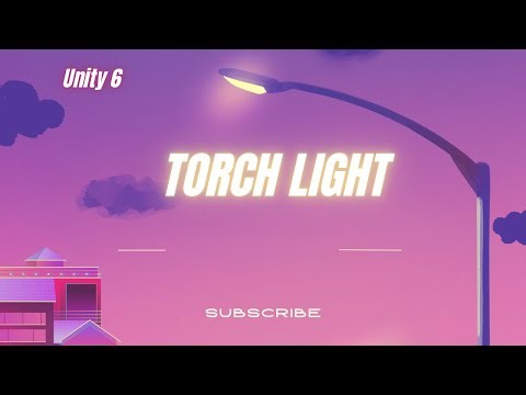 Unity 6 torch light tutorial, torch will dim every second, and collect sphere, light brighter
