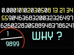 The beauty of generating functions. Why this fraction gives Fibonacci sequence ?
