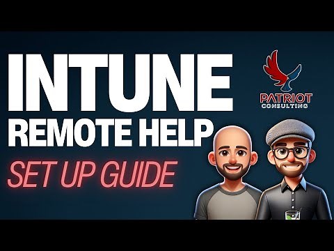 How to Set Up Intune Remote Help (full tutorial)