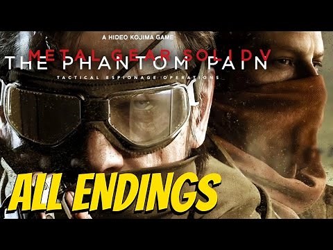 Metal Gear Solid 5 Phantom Pain - All Endings (True/Secret/Nuclear)
