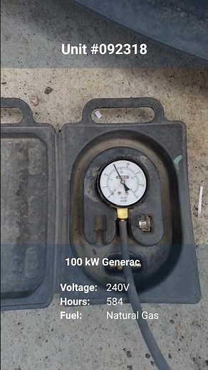 100kW Generac Natural Gas Generator | Load Bank Test | Generator Source