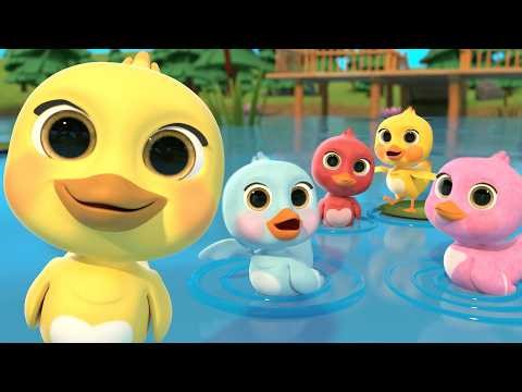 Quack, Quack! Where are the Ducklings? | Newborn Nursery Rhymes & Kids Songs