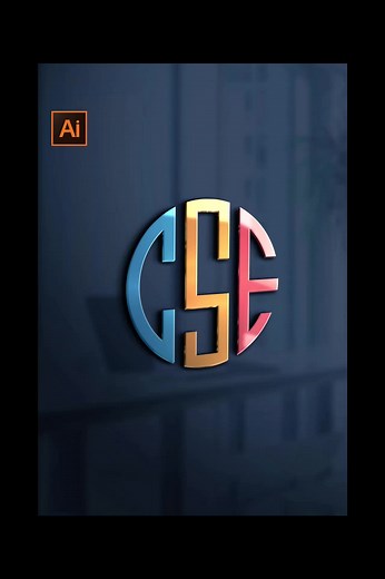 Minimalist Logo Design with Circle Grid | Adobe Illustrator Tutorial