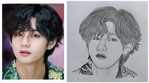 Hi Friends To draw Kim Taehyung (V from BTS) in a pencil sketch, follow this step-by-step tutorial I hope you will love this https://youtu.be/WDvu1N32V0E #Hawaimishti #হাওয়াইমিষ্টি #BTS_V_sketch #BTS_drawing_easy #Kim_Taehyung_art #Drawing_BTS_Kim_Taehyung #V #layover_is_coming #V_Layover #KTH1ISCOMING #OT7 #KimTaehyungSolo #KTH1ISCOMING 김태형 뷔 #뷔 #김태형 #V #kimtaehyung #V #Taehyung #KimTaehyung #btsv #thv #KTH1ISCOMING #kth Remember to take your time to Like,Subscribe,share Happy drawing! Enjoy th