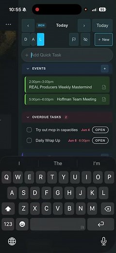 Mobile - Obsidian Task Manager Plugin