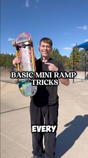 Basic mini ramp tricks every skater should learn! #skate #skateboarding #sk8 #skatetricks #miniramp