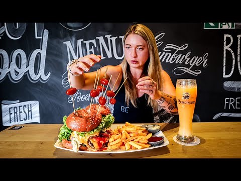 Germany's Octuple Cheeseburger Challenge Has Only Ever Been Beaten ONCE!