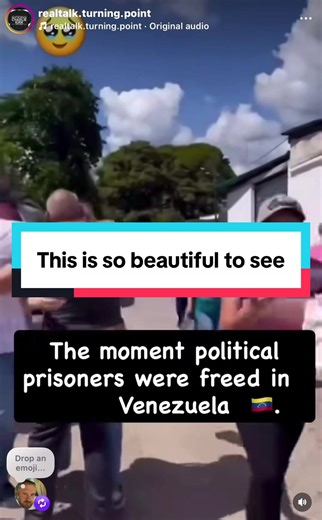 This just happened and it’s beautiful to see. Thank you, President Trump. God bless Venezuela and the United States of America. 🙏❤️ #Venezuela #News #Trump #USA #VenezuelaLibre