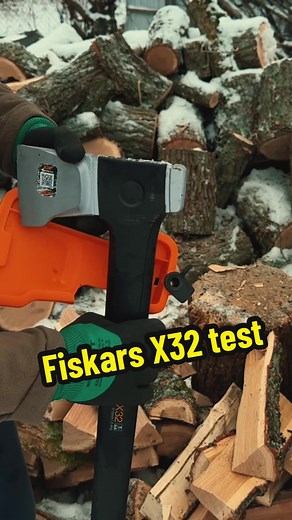 Fiskars X32 Review: Firewood Cutting Performance Test