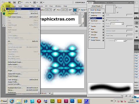 How To Use Pattern Stamp Tool In Photoshop