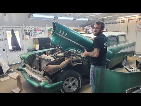 We Started Removing 1957 Chevy Fenders… Then Found THIS | Is It Still Saveable?