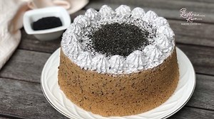 36K views · 1.5K reactions | Black Sesame Chiffon Cake 黑芝麻戚风蛋糕 YouTube channel https://youtu.be/qdOV325qiC0 ► Blog: https://kathrinekwa.blogspot.com/ ► Instagram: https://www.instagram.com/katherinekwa/ ► Support my recipe book :https://kathrinekwa.com/ | Kathrine Kwa Baking Tutorial - 烘焙教学 | Facebook