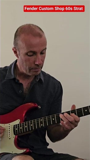Blues Noodling on a custom shop Fender Stratocaster! #electricguitar #fender #amp #guitar