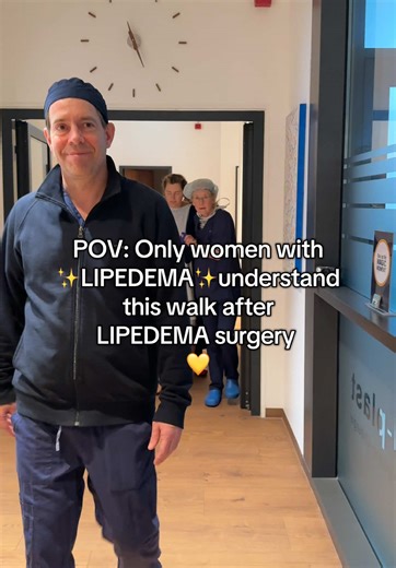 That careful first step. Still sore. Still swollen. But lighter. It’s not just walking. It’s relief. It’s hope. 💛 #medplast #lipödem #lipedema #lipödemcommunity #lipedematreatment