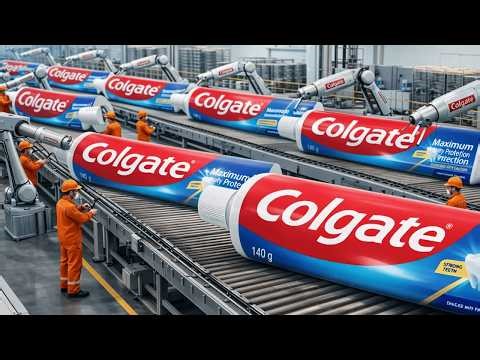 Inside Colgate's Factory: From Paste to Packaging