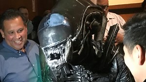 The night 'Alien' came to North Bergen High School, and I saw Sigourney Weaver