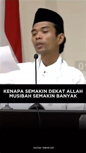 Kenapa Semakin Dekat Allah Musibah Semakin Banyak #uas #ustadzabdulsomad
