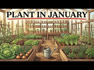 17 Crops You Must Plant in January to Feed Your Family for a Year