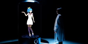Gatebox's Holographic AI Waifu Just Got Life-Sized