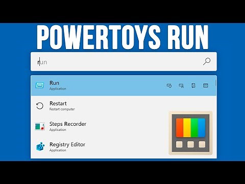 Open a Run Dialog Box with Additional Functionality with PowerToys Run