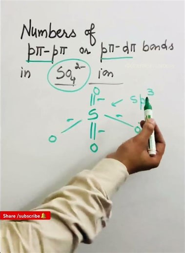 P pi d pi bonding tricks #jee