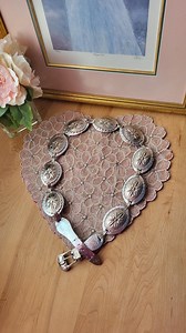 Vintage Concho Belt Navajo Conch Silver Color Real Suede High Quality 80s - Etsy