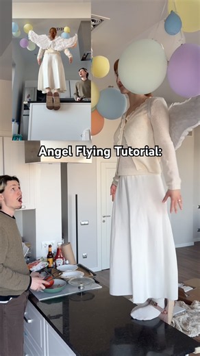 ANGEL FLYING TUTORIAL🪽