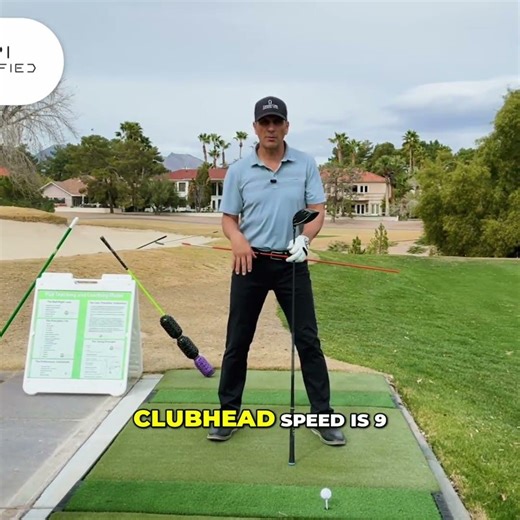 Pre-Set Your Trail Hip for 9 More Yards #golf #golfswing #golftips