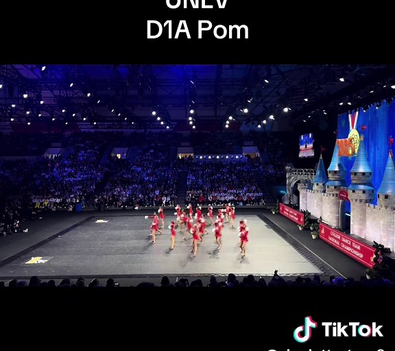 D1A Pom Dance Team Performance at UDA Nationals