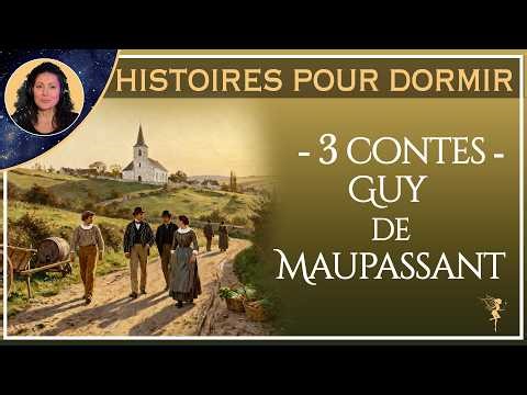 Histoire pour dormir | 3 Contes de Guy de Maupassant | VOIX HUMAINE