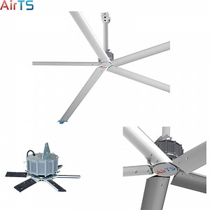 [Hot Item] Airts 20FT Ventilador de Techo Industrial Sin Escobillas Giant Hvls Ventilador Grande para Graneros/Ventiladores Enfriadores Industriales