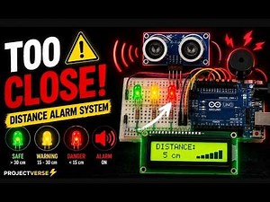 Build a Smart Distance Alarm System with Arduino 🚀 | Easy DIY Project