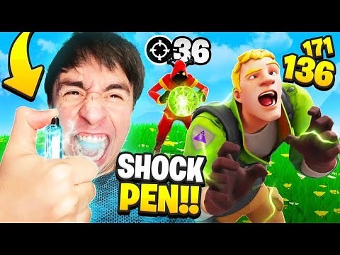 1 Elimination = 1 SHOCK! (Fortnite Troll)