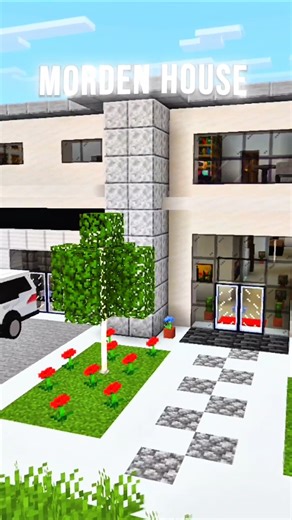MINECRAFT MORDEN HOUSE 🏠 IN MINECRAFT #minecraft #shorts #7