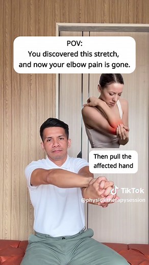Effective Elbow Pain Relief Stretch for Tennis Elbow